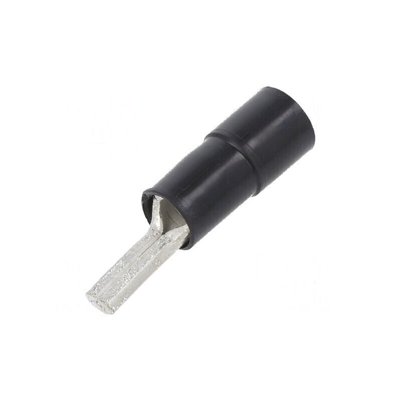 Vârf tip ac Ø 4,3mm 10mm² crimpat pe cablu izolată cositorit | Electronic-mag.ro | Componente Electronice