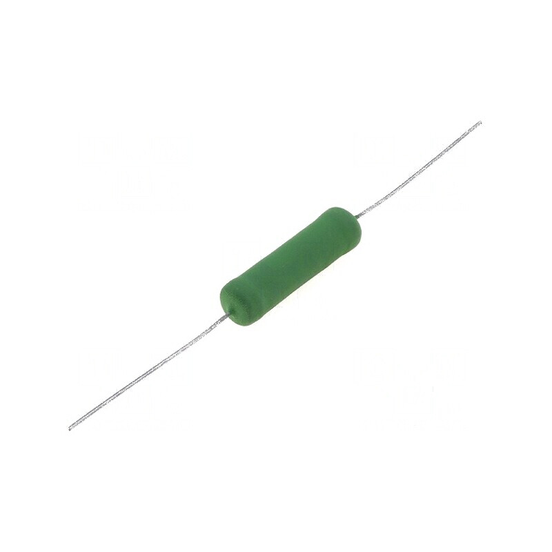 Rezistor bobinat THT 9,1Ω 8W axial Ø8,5x30mm ±5% 400ppm/°C | Electronic-mag.ro | Componente Electronice Rezistor bobinat THT 9,1Ω 8W axial Ø8,5x30mm ±5% 400ppm/°C | Electronic-mag.ro | Componente Electronice