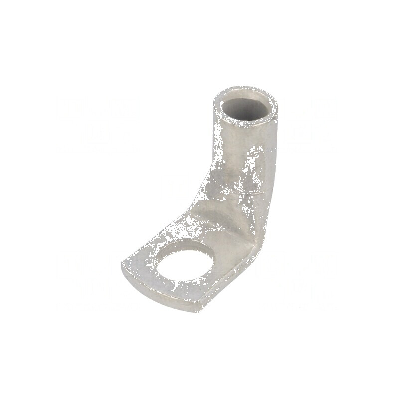 Vârf inelar tubular M6 10mm2 crimpat cablu unghi 90° | Electronic-mag.ro | Componente Electronice