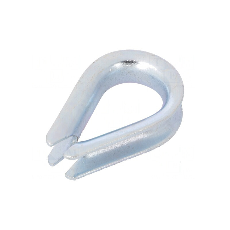 Cârlig de fixare pentru cablu oțel Ø 12mm zincat | Electronic-mag.ro | Componente Electronice