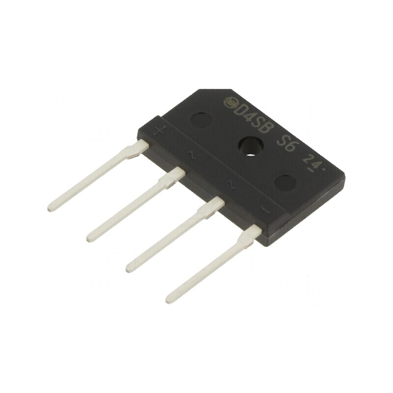 Punte redresoare monofazată Urmax 60V 4A 60A plată 3S | Electronic-mag.ro | Componente Electronice