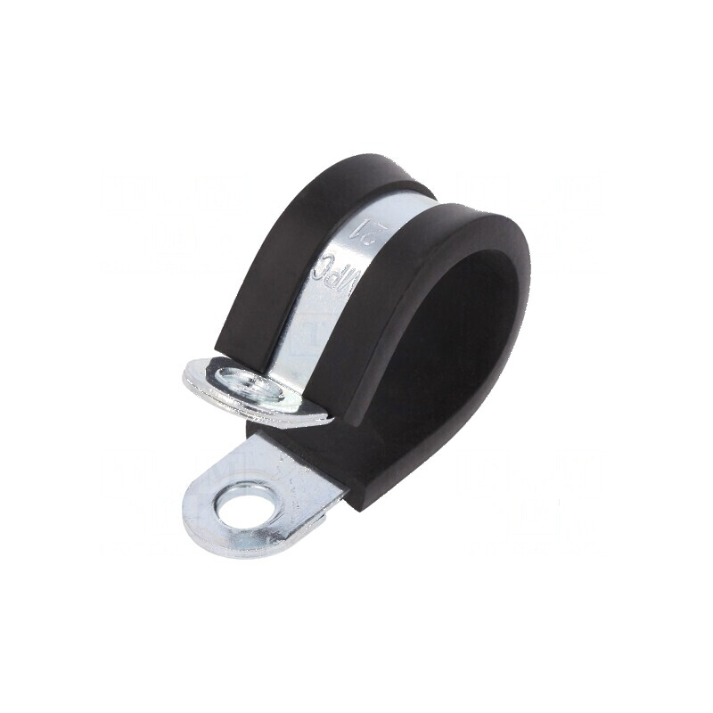Clipsuri Øbuclă 21mm W 15mm Oţel EPDM | Electronic-mag.ro | Componente Electronice