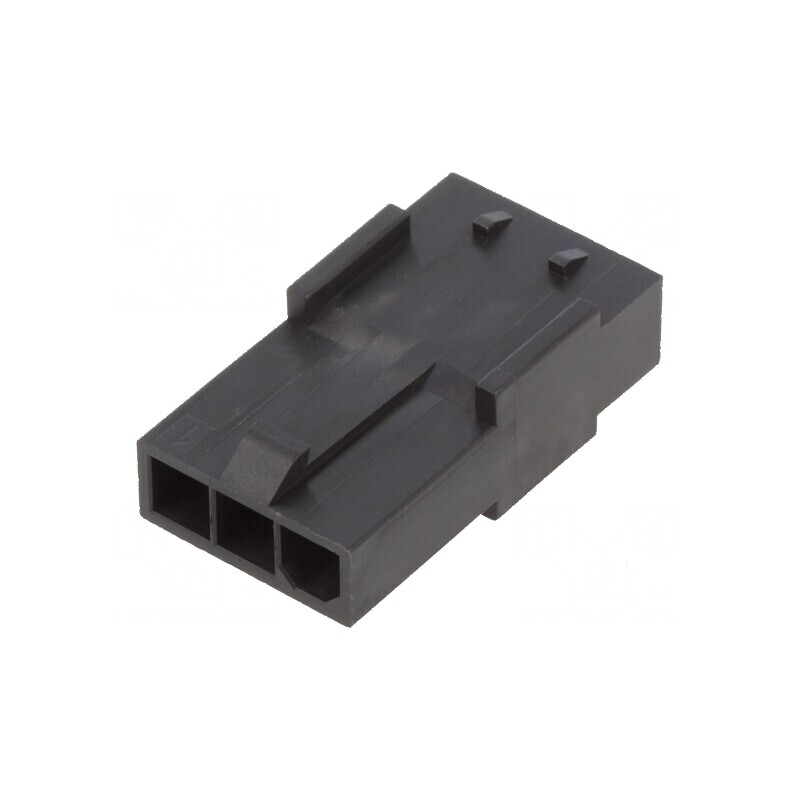 Conector cablu-cablu Mini-Fit Sigma mufă tată PIN 3 4,2mm | Electronic-mag.ro | Componente Electronice