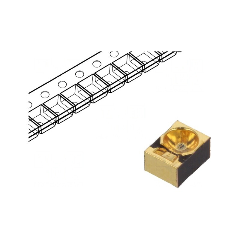 Emițător IR 860nm 900mW 15° SMD 100mA 1,5÷1,8V Transparent | Electronic-mag.ro | Componente Electronice Emițător IR 860nm 900mW 15° SMD 100mA 1,5÷1,8V Transparent | Electronic-mag.ro | Componente Electronice