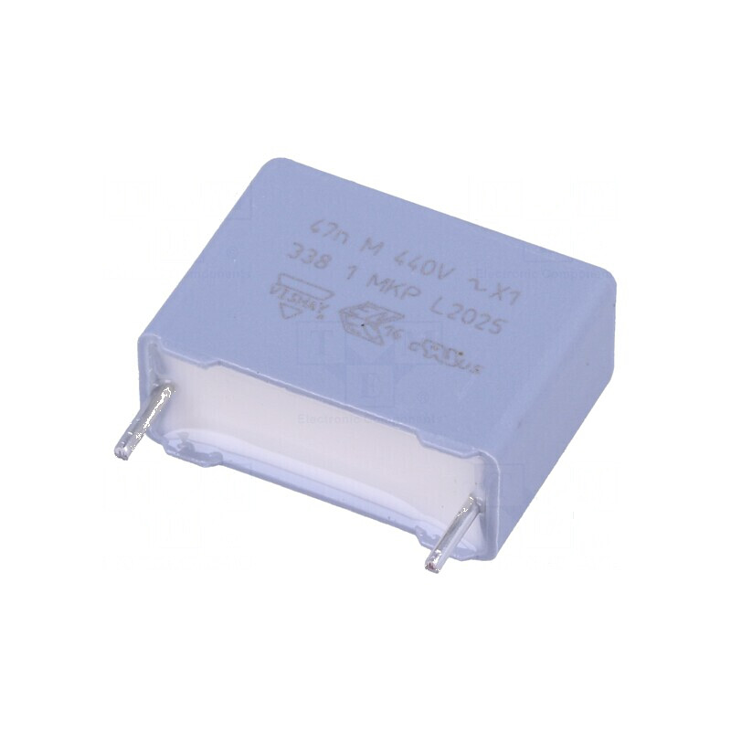 Condensator polipropilenă 47nF THT ±20% 15mm 1kVDC 440VAC | Electronic-mag.ro | Componente Electronice Condensator polipropilenă 47nF THT ±20% 15mm 1kVDC 440VAC | Electronic-mag.ro | Componente Electronice