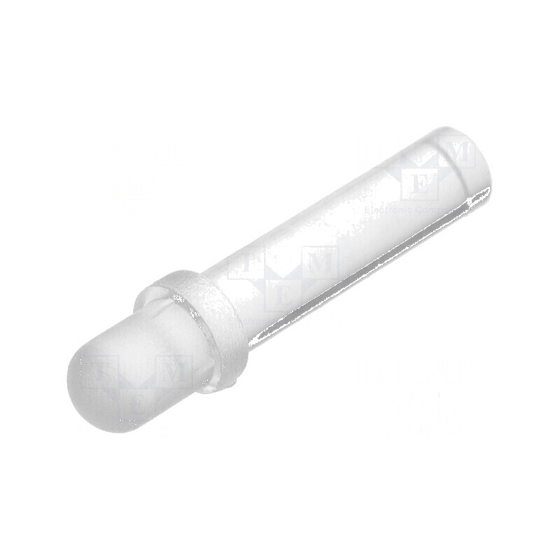 Tub LED rotund Ø3mm convex drept | Electronic-mag.ro | Componente Electronice
