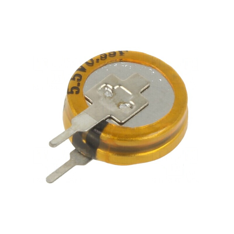 Supercondensator THT 330mF 5.5V Ø12x4.8mm | Electronic-mag.ro | Componente Electronice
