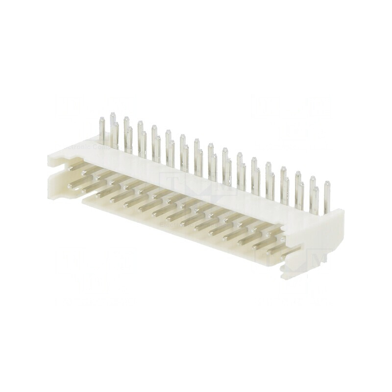 Conector cablu-placă soclu tată PIN 32 Pas 2mm THT 100V 2A | Electronic-mag.ro | Componente Electronice
