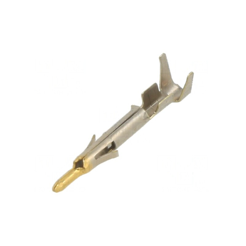 Pin tată alamă aurit 0,3-0,8mm2 22AWG-18AWG vrac | Electronic-mag.ro | Componente Electronice