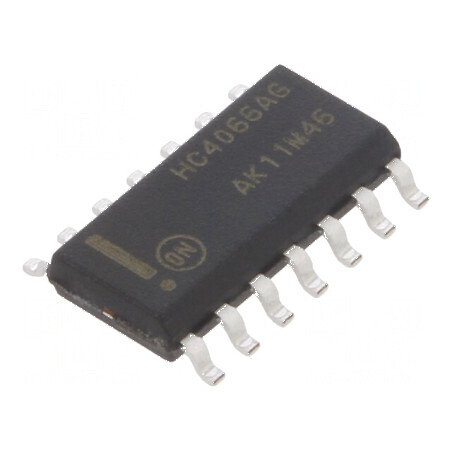 Comutator Analogic Demultiplexor/Multiplexor 4 Canale SO14 - IC | Electronic-mag.ro | Componente Electronice