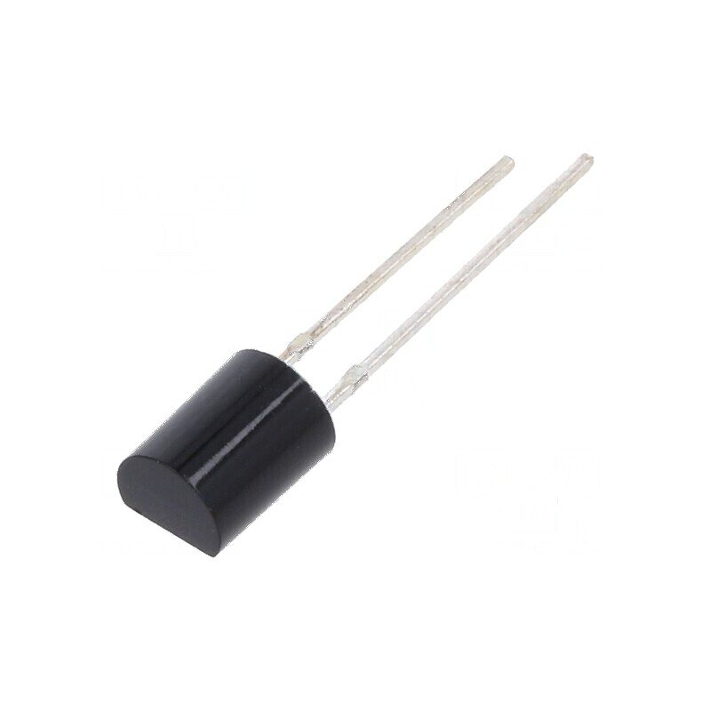 Fotodiodă THT 900nm 120° 30nA Plat 150mW - Dimensiuni: 5,05x6,5x3,7mm | Electronic-mag.ro | Componente Electronice