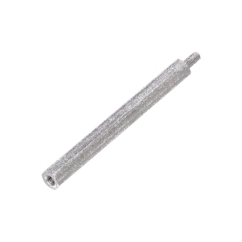 Piuliță Distanțieră Filetată 50mm cu Filet Intern M2,5 Hexagonală | Electronic-mag.ro | Componente Electronice