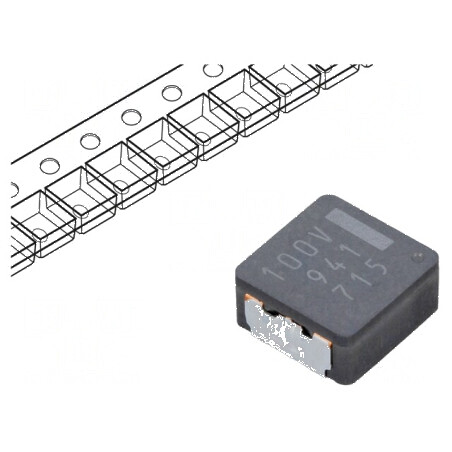 Inductor SMD 10uH 4,4A 41,6mΩ ±20% Dimensiuni 8,5x8x4mm Interval Temperatură -40÷150°C | Electronic-mag.ro | Componente Electron