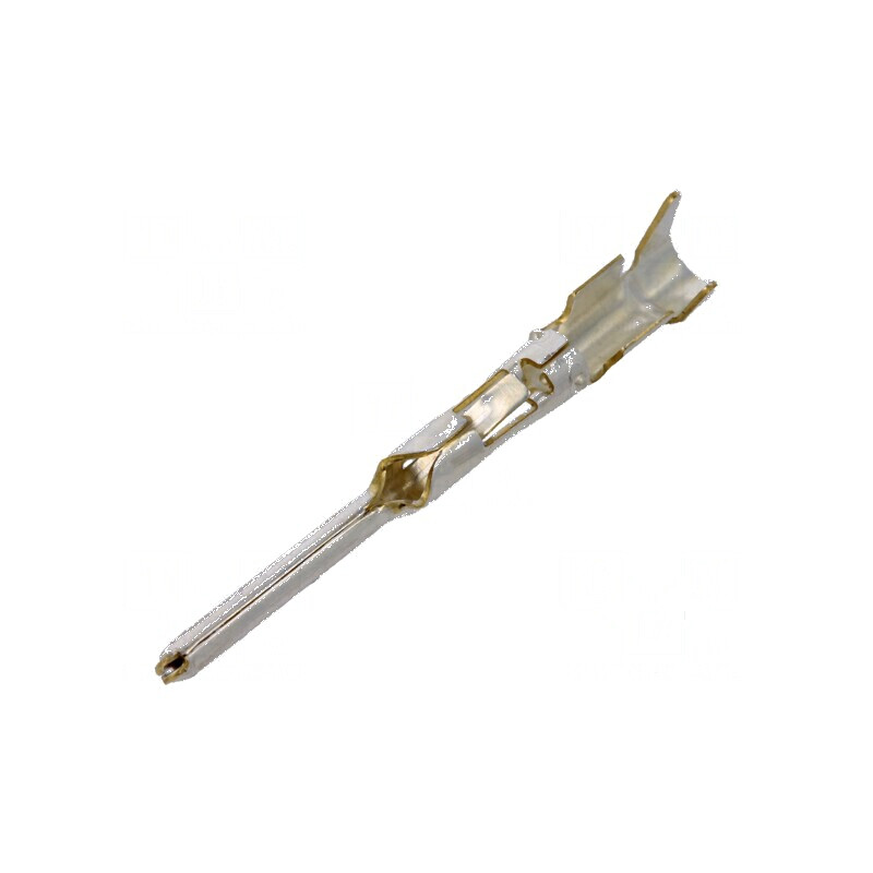 Pin tată 1,6mm argintat pentru cabluri 0,5÷1,5mm² 20AWG ECOMATE (C016) - Conector electric profesional | Electronic-mag.ro | Com