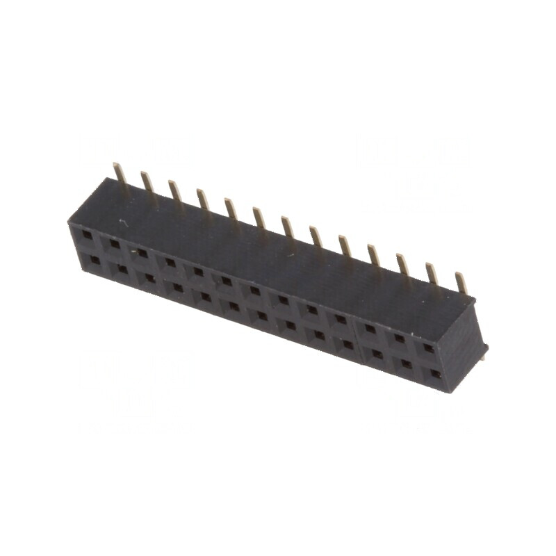 Conector şiruri pini soclu mamă 26 PIN verticale 2mm SMT - Componente electronice | Electronic-mag.ro | Componente Electronice