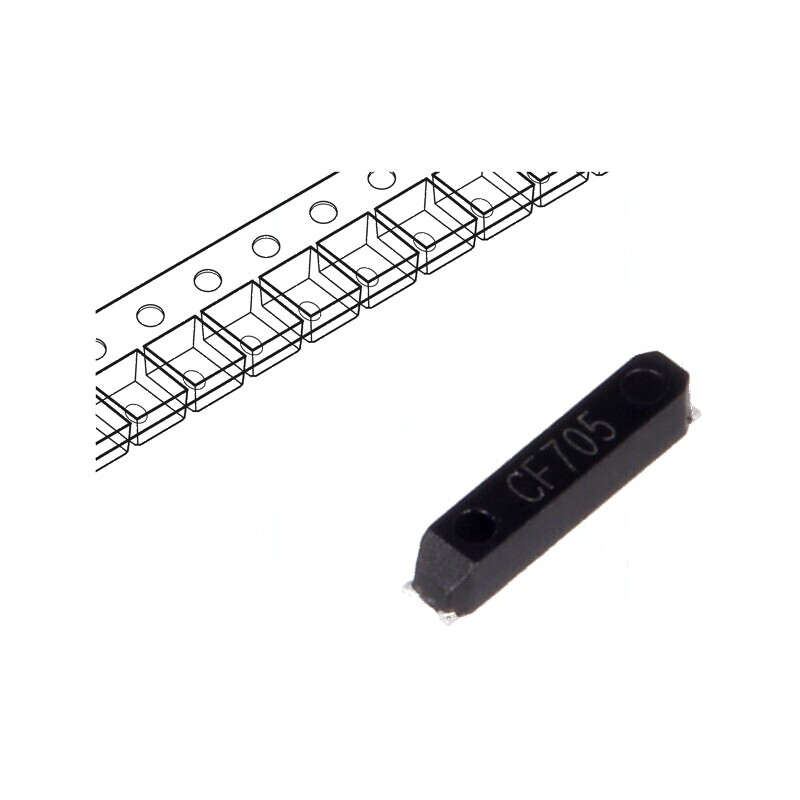 Rezonator cu cuarț 32,768kHz ±20ppm 12,5pF SMD, Raster 5,1mm - Componentă electronică de precizie | Electronic-mag.ro | Componen Rezonator cu cuarț 32,768kHz ±20ppm 12,5pF SMD, Raster 5,1mm - Componentă electronică de precizie | Electronic-mag.ro | Componen