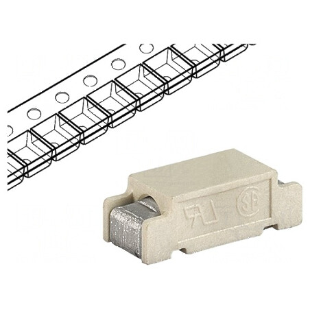 Siguranță Ardere Rapidă 4A 250VAC 250VDC SMD Cupru - Componente Electronice Profesionale | Electronic-mag.ro | Componente Electr