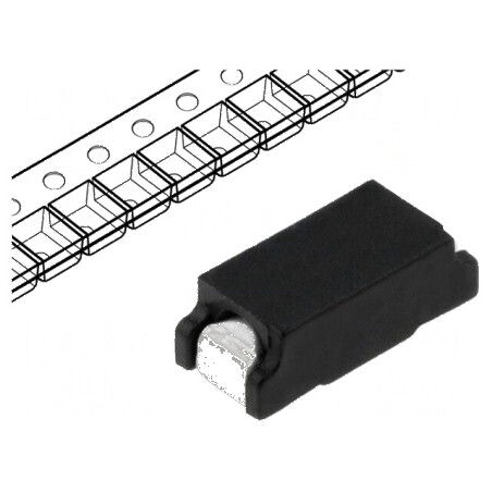 Siguranță Ardere Rapidă 1A 125VAC 125VDC SMD - Componentă Electronică pentru Circuit | Electronic-mag.ro | Componente Electronic