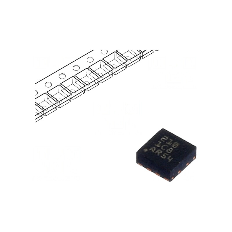 Controler motor cu perii IC: driver punte H WSON8 1,76A, canal 1 | Electronic-mag.ro | Componente Electronice