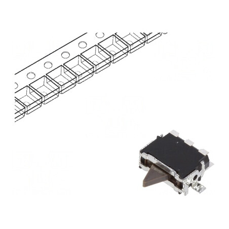 Comutator cu senzor Poz 3 SPDT 0,01A/5VDC 500mΩ Orizontal - Soluție de Comutare Profesională | Electronic-mag.ro | Componente El