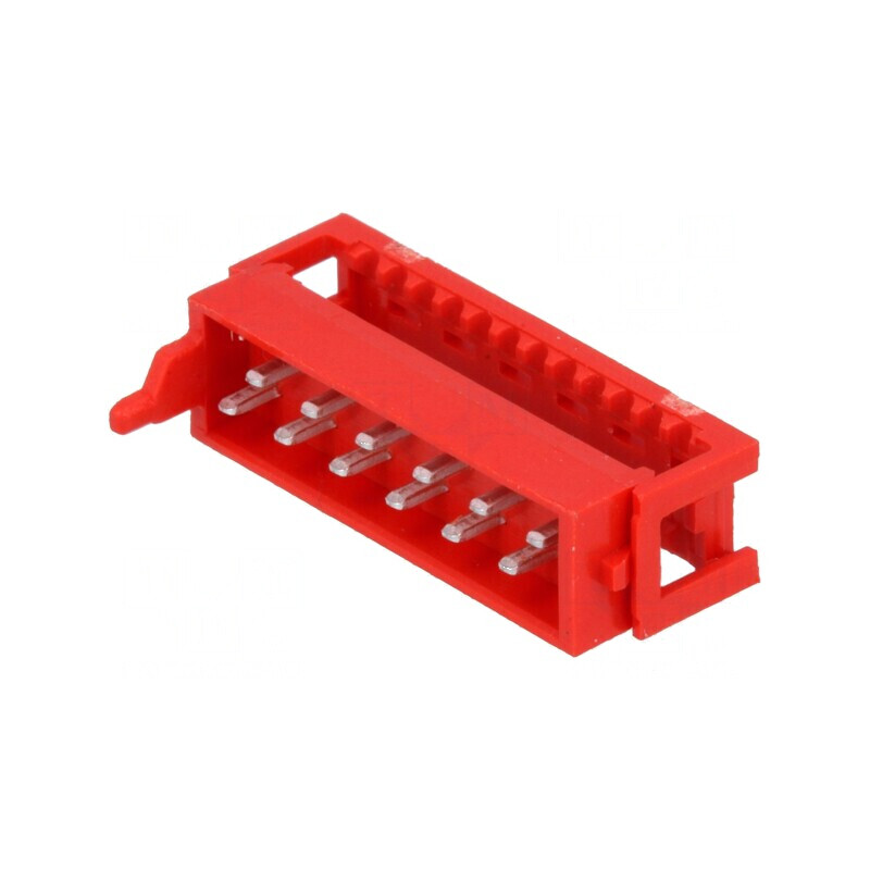 Micro-MaTch Mufă Tată PIN 12 IDC pentru Cablu-Bandă 1,27mm - Conector de Înalta Calitate | Electronic-mag.ro | Componente Electr