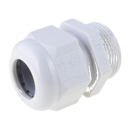Garnitură de etanşare M16 1,5 IP68 din poliamidă gri pentru protecție împotriva apei și prafului | Electronic-mag.ro | Component