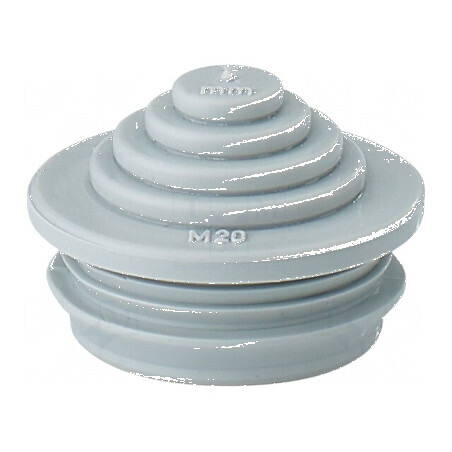 Manşon elastomer termoplastic TPE gri pentru temperaturi între -25 şi 35°C, diametru 5-16mm, protecţie IP55 | Electronic-mag.ro 