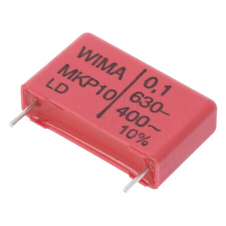 Condensator polipropilenă 100nF 26,5x6x15mm THT ±10% - Componentă electronică de calitate superioară | Electronic-mag.ro | Compo
