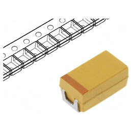 Condensator Tantal-Polimer Low ESR 4,7uF 35VDC C2312 TCJ - Componentă Electronică de Înaltă Performanță | Electronic-mag.ro | Co