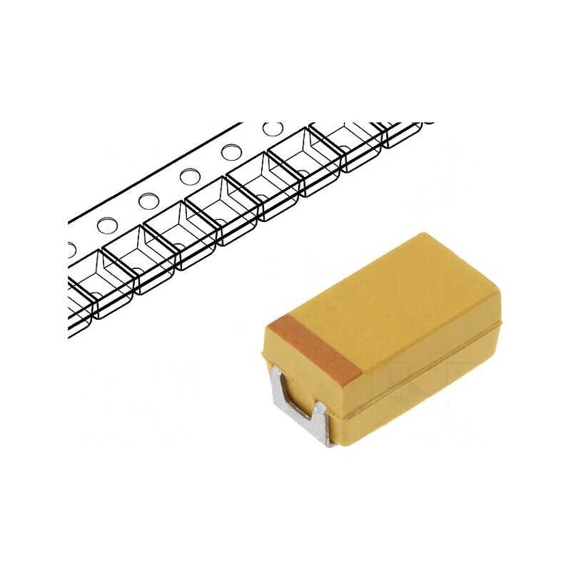 Condensator Tantal-Polimer Low ESR 4,7uF 35VDC C2312 TCJ - Componentă Electronică de Înaltă Performanță | Electronic-mag.ro | Co Condensator Tantal-Polimer Low ESR 4,7uF 35VDC C2312 TCJ - Componentă Electronică de Înaltă Performanță | Electronic-mag.ro | Co