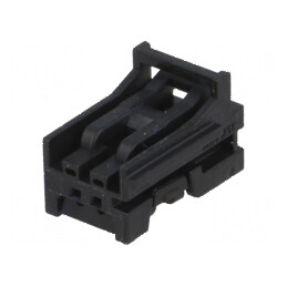 Conector Automotive Mufă Mamă Mini50 pe Cablu PIN 2 Neagră - Componente Electrice Auto | Electronic-mag.ro | Componente Electron
