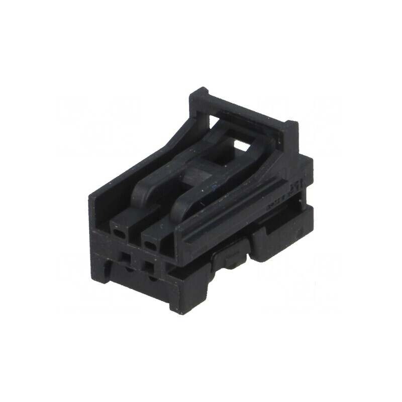 Conector Automotive Mufă Mamă Mini50 pe Cablu PIN 2 Neagră - Componente Electrice Auto | Electronic-mag.ro | Componente Electron
