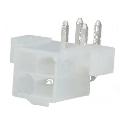Conector cablu-placă soclu tată Mini-Fit Jr 4,2mm PIN 4 THT - Componentă electronică de înaltă calitate pentru conexiuni f | Ele