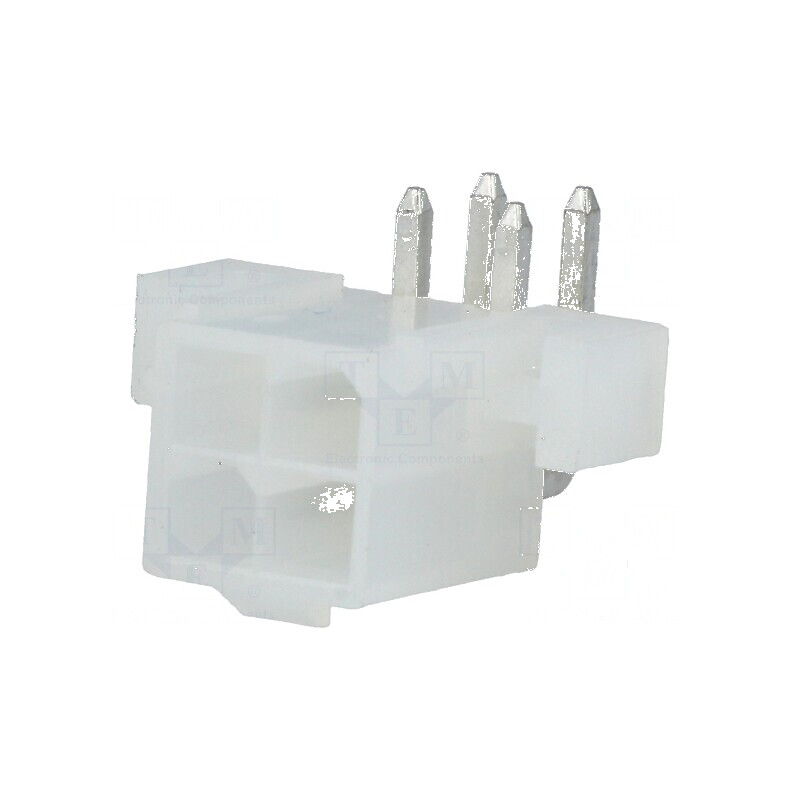 Conector cablu-placă soclu tată Mini-Fit Jr 4,2mm PIN 4 THT - Componentă electronică de înaltă calitate pentru conexiuni f | Ele