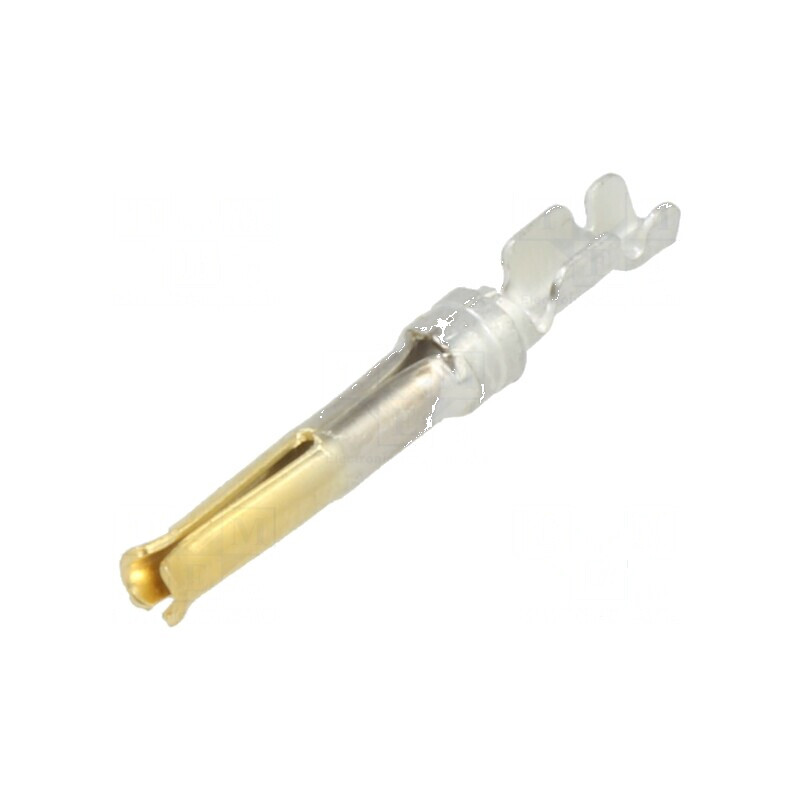 Pin mamă 20 din aliaj de cupru aurit, compatibil cu cabluri de 0,08÷0,22mm² (28AWG÷24AWG) | Electronic-mag.ro | Componente Elect Pin mamă 20 din aliaj de cupru aurit, compatibil cu cabluri de 0,08÷0,22mm² (28AWG÷24AWG) | Electronic-mag.ro | Componente Elect