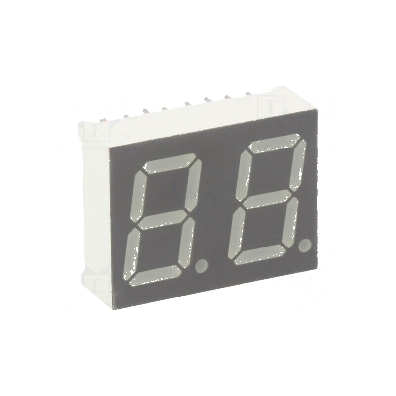 Afișaj LED cu 7 segmente 14,2mm 0,56" Nr.car: 2 Galben-Verde - Display Digital pentru Proiecte Electronics | Electronic-mag.ro | Afișaj LED cu 7 segmente 14,2mm 0,56" Nr.car: 2 Galben-Verde - Display Digital pentru Proiecte Electronics | Electronic-mag.ro |