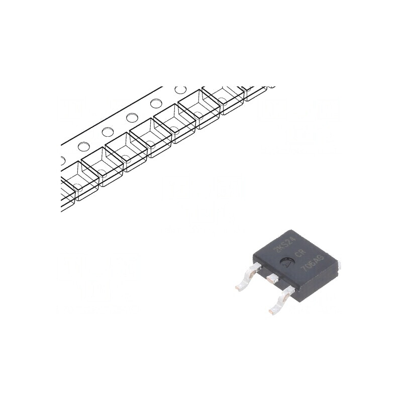 Tiristor 400V 4A DPAK SMD - Componentă electronică pentru aplicații industriale, rolă/bandă | Electronic-mag.ro | Componente Ele Tiristor 400V 4A DPAK SMD - Componentă electronică pentru aplicații industriale, rolă/bandă | Electronic-mag.ro | Componente Ele