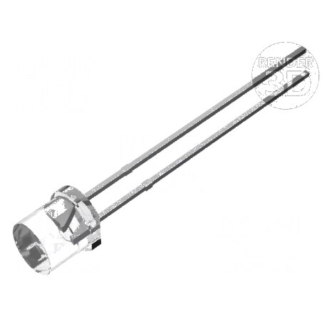 Fototranzistor 5mm cu lungime de undă maximă de 550nm și lentilă transparentă 70mW | Electronic-mag.ro | Componente Electronice