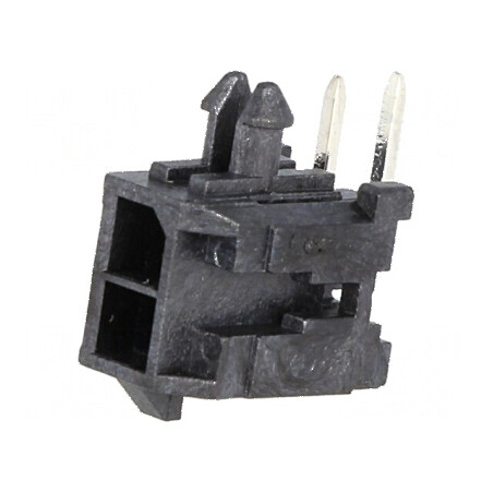Conector Micro-Fit 3.0 3mm PIN 2 THT pentru cablu-placă soclu tată | Electronic-mag.ro | Componente Electronice