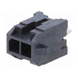 Conector Micro-Fit 3.0 3mm PIN 2 pentru Cablu și Placă Soclu Tată - Compatibilitate Excelentă | Electronic-mag.ro | Componente E