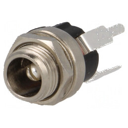 Conector de alimentare DC, soclu tată 5,5/2,5mm, 9mm - Compatibil cu diverse dispozitive electrice | Electronic-mag.ro | Compone