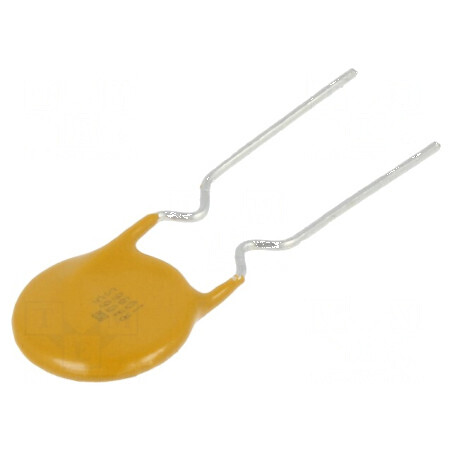 Siguranţă polimerică PTC 650mA 60VDC THT 9,7x3,1x15,2mm PFRA pentru protecţia circuitelor electrice | Electronic-mag.ro | Compon