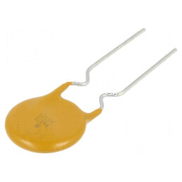 Siguranță polimerică PTC 750mA 60VDC THT 10,4x3,1x16mm PFRA - Componentă electronică de protecție | Electronic-mag.ro | Componen