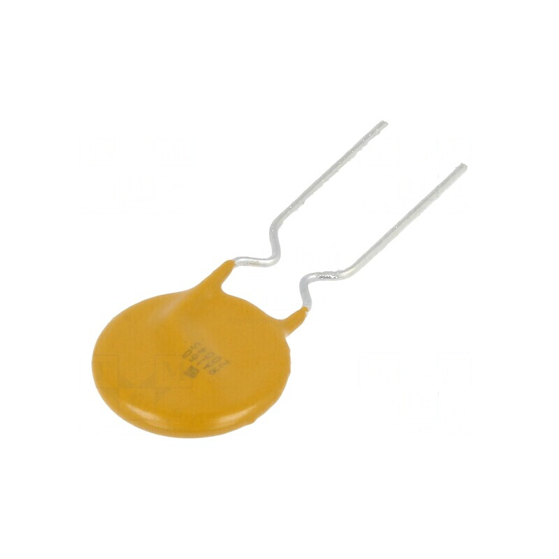 Siguranță polimerică PTC 1,6A 30VDC THT 10,2x3x16,8mm PFRA - Componente electronice de protecție | Electronic-mag.ro | Component