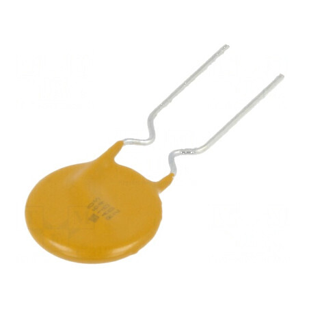 Siguranță polimerică PTC 1,6A 30VDC THT 10,2x3x16,8mm PFRA - Componente electronice de protecție | Electronic-mag.ro | Component