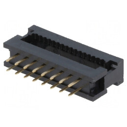 Conector IDC Adaptori PIN 16 THT pentru Cablu Bandă 1,27mm - Soluție de Conectivitate Profesională | Electronic-mag.ro | Compone