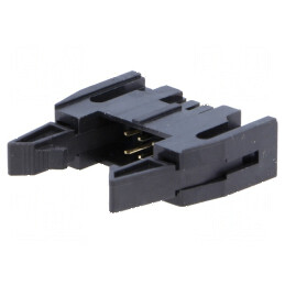 Conector IDC Soclu Tată PIN 6 Drept cu Ejector THT 2,54mm - Componente Electronice Profesionale | Electronic-mag.ro | Componente