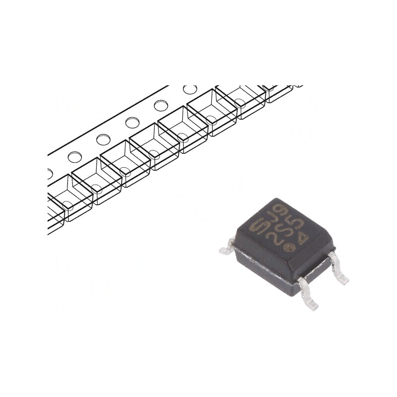 Optotriac 3,75kV fără sistem de conectare la zero, Canal 1 S2S5 - Componente electronice profesionale | Electronic-mag.ro | Comp