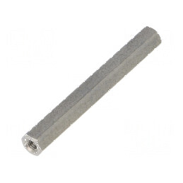 Piuliță Distanțieră Filetată Hexagonală M3 45mm - Accesoriu pentru Montaj Industrial | Electronic-mag.ro | Componente Electronic