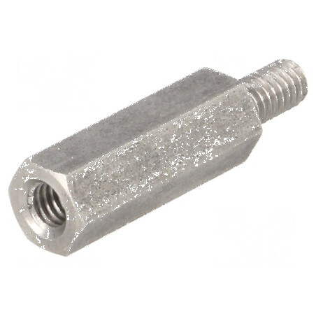 Piuliță Distanțieră Filetată 20mm M4 - Filet Interior și Exterior M4 | Electronic-mag.ro | Componente Electronice